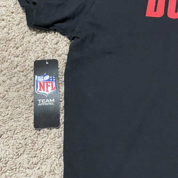 Tampa Bay Buccaneers Shirt Mens XL Black NFL Double Sided Modern Logo NEW - Picture 7 of 9